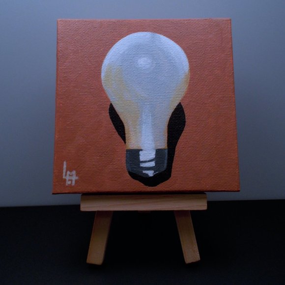 Acrylic Painting - And there was light! - Picture 2 of 5